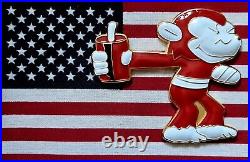 US NAVY SEAL ALPHA MONKEY Challenge Coin Rare Serial #'d 034