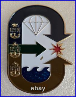 US NAVY SEAL TEAM ONE 1 USN Chief Petty Officer CPO Mess Navy Challenge Coin