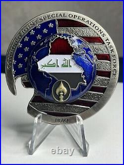 US NAVY SUPCEN-IRAQ Combined Joint Special Operations Task Force 17-1 Coin