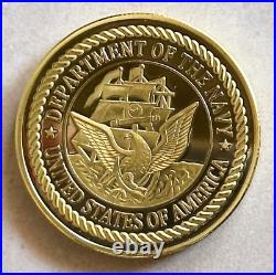 US NAVY USS Gerald R. Ford CV-78 Challenge Coin