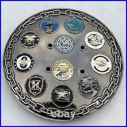 US Naval Special Warfare Command Military Navy Seals CPO Challenge Coin