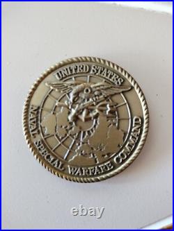 US Naval Special Warfare Command Military Navy Seals Challenge Coin
