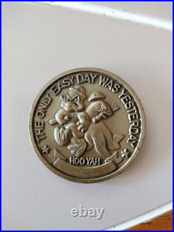 US Naval Special Warfare Command Military Navy Seals Challenge Coin