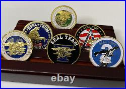 US Naval Special Warfare Command US Navy Seals Teams 2 Collection Challenge Coin