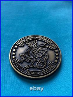 US Naval Special Warfare Unit 2 Dragon/Eagle Bronze Navy Challenge Coin Collect