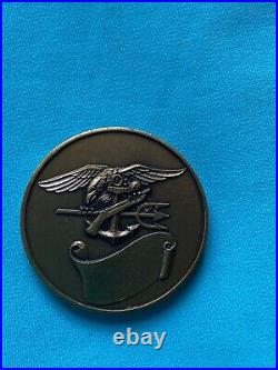 US Naval Special Warfare Unit 2 Dragon/Eagle Bronze Navy Challenge Coin Collect