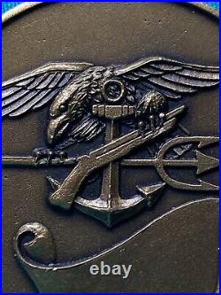 US Naval Special Warfare Unit 2 Dragon/Eagle Bronze Navy Challenge Coin Collect