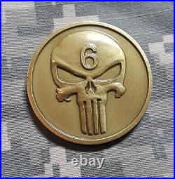 US Navy 2004 Seal Team Six 6 OIF Iraq OEF Afghanistan Military Challenge Coin