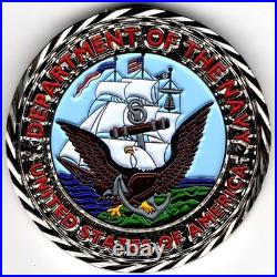 US Navy Admiral William H. McRaven Honor Flight Challenge Coin Navy Seal