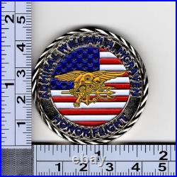 US Navy Admiral William H. McRaven Honor Flight Challenge Coin Navy Seal