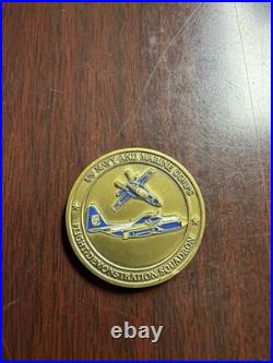 US Navy Blue Angels Challenge Coin Once a Blue Angel Always a Blue Angel
