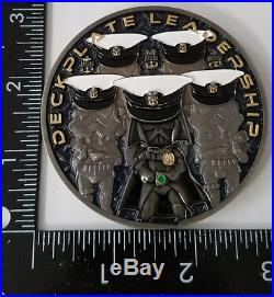 US Navy CPO Darth Vader Death Star Star Wars Deck Plate Service With Aloha
