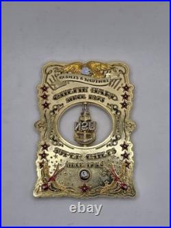 US Navy CPO challenge coin / The Shiny 8 / Ultra Rare