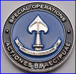 US Navy Challenge Coin Seal Team 6 VII Special Operations Warfare USSCOM DEVGRU
