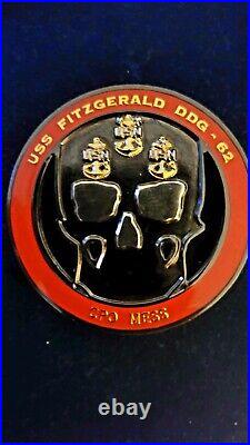 US Navy Challenge Coin USS Fitzgerald DDG-62