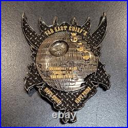 US Navy Chief Mess CPO Challenge Coin Far East Chief OD