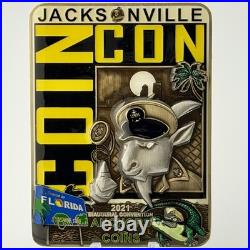 US Navy Chief Petty Officer 904 Goats Jacksonville Coin-Con 2021 Challenge Coin