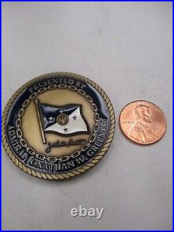 US Navy Chief of Naval Operations CNO Admiral Jonathan W Greenert Challenge Coin