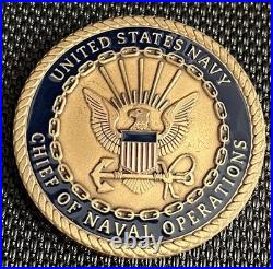 US Navy Chief of Naval Operations Jonathan Greenert Challenge Coin