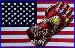 US Navy Chiefs Pride CPO Thanos Glove Hawaii Aloha Challenge Coin
