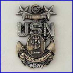 US Navy Command Anchor Shaped USN Excellence Award Challenge Coin J#31