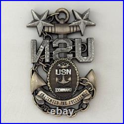 US Navy Command Anchor Shaped USN Excellence Award Challenge Coin J#31