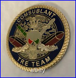 US Navy Commander Submarine Force Atlantic Comsublant Tre Team Coin B20