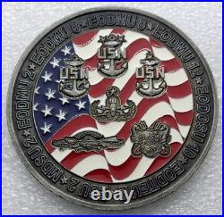 US Navy EOD Group Two CPOA Challenge Coin
