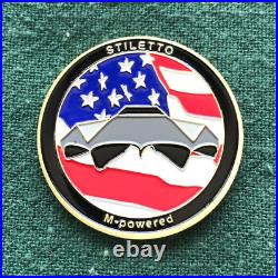 US Navy Experimental Stealth Ship M80 Stiletto by M Ship Co NSW Challenge Coin