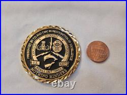 US Navy Explosive Ordnance Disposal EOD Mobile Unit 3 CO CMC Challenge Coin