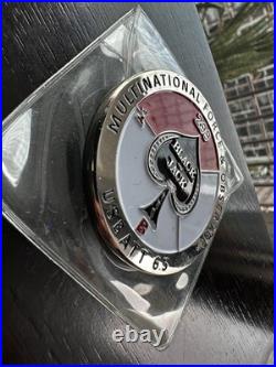 US Navy Hawaii Multinational Force & Observations Challenge Coin Blackjack