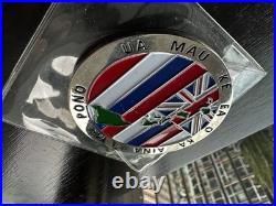 US Navy Hawaii Multinational Force & Observations Challenge Coin Blackjack