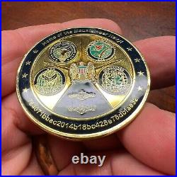 US Navy Information Operations Command Sugar Grove WV Challenge Coin NSA SIGINT