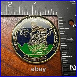 US Navy Information Operations Command Sugar Grove WV Challenge Coin NSA SIGINT