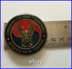 US Navy Korea CTF 78 Rear Admiral Lisa M Franchetti Commander Challenge Coin