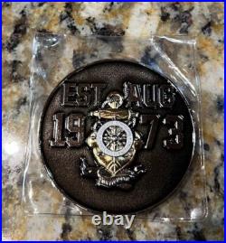 US Navy Master At Arms Challenge Coin MAA Annual Ball Eagle Special Warfare 1973