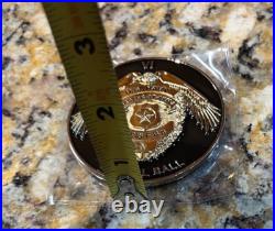US Navy Master At Arms Challenge Coin MAA Annual Ball Eagle Special Warfare 1973