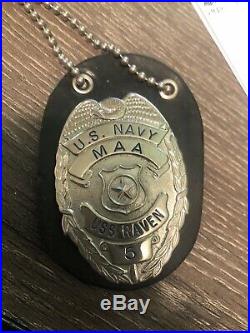 US Navy Master At Arms Military Police Security Forces Badge