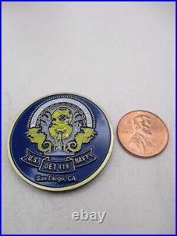 US Navy Mobile Diving Salvage Unit One Harbor Clearance Unit Challenge Coin / 1
