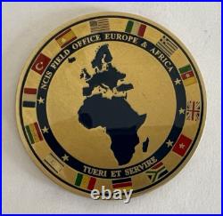 US Navy NCIS RU London UK Challenge Coin Europe Africa