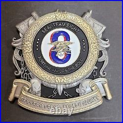 US Navy NON Chief Mess CPO Challenge Coin SEAL Team 8 Odin Viking