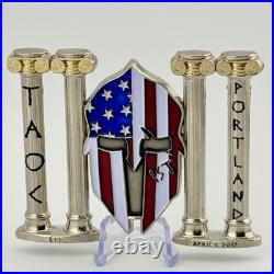 US Navy NTAG Portland CPO Challenge Coin Goat Locker 1893 Chief Pride