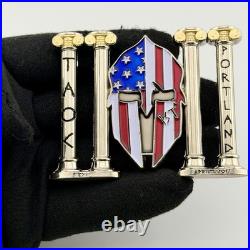 US Navy NTAG Portland CPO Challenge Coin Goat Locker 1893 Chief Pride