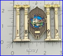 US Navy NTAG Portland CPO Challenge Coin Goat Locker 1893 Chief Pride