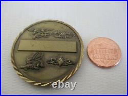 US Navy Naval Special Warfare Group Three NSWG-3 Challenge Coin / 3 SEAL