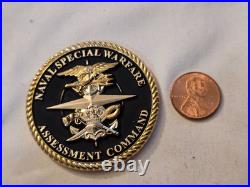 US Navy Naval Special Warfare NSW Assessment Command SEAL SWCC Challenge Coin