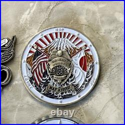 US Navy Original Challenge Coin Collection (4 Coins Total)