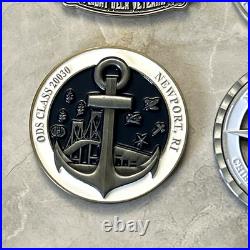 US Navy Original Challenge Coin Collection (4 Coins Total)