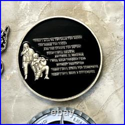 US Navy Original Challenge Coin Collection (4 Coins Total)