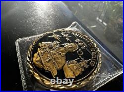 US Navy PACFLT Air Intercept Controller Challenge Coin AIC CG CVN F-14 Hawaii